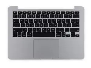 MacBook Pro 13" Retina Display Late 2013 Upper Case Assembly Replacement