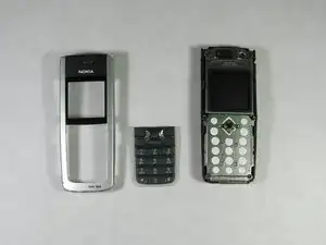 Disassembling Nokia 6236i Keypad