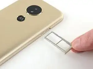 Motorola Moto E5 SIM Card Tray Replacement