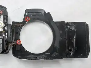 Sony Alpha A350 Front Case Replacement