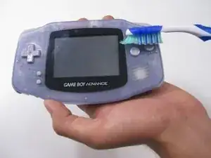 How to clean Game Boy Advance buttons