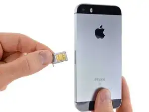iPhone SE SIM Tray Replacement