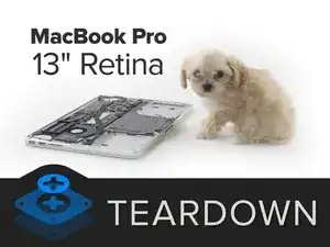 MacBook Pro 13" Retina Display Early 2015 Teardown