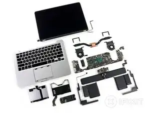 MacBook Pro 13" Retina Display Late 2012 Teardown