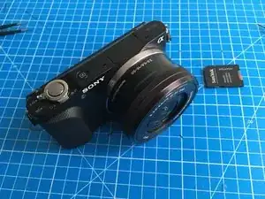 Sony Alpha NEX-3N Disassembly and Shutter Repair