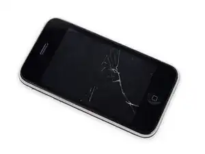 iPhone 3G Broken Glass Prerequisite Replacement