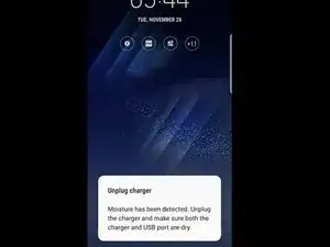 Galaxy S9 Plus Moisture Detected Fix