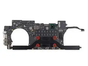 MacBook Pro 15" Retina Display Late 2013 Heat Sink Replacement