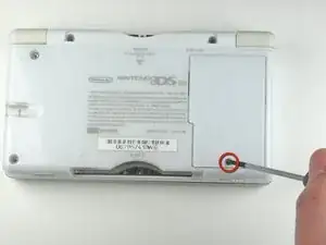 Nintendo DS Lite Battery Disconnect