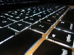 Installing the Backlit Keyboard