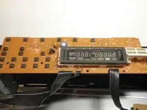 Disassembling Onkyo TX-800 Logic board