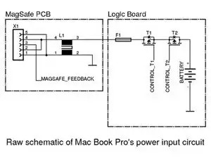 MacBook Pro 15" Logic Board's Power Input Circuit Repai