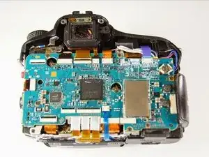 Sony SLT Alpha-65V  Back Panel Disassembly