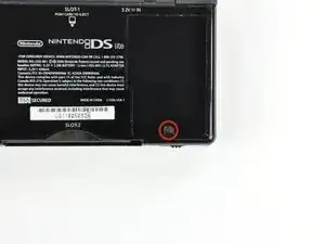 Nintendo DS Lite Battery Replacement