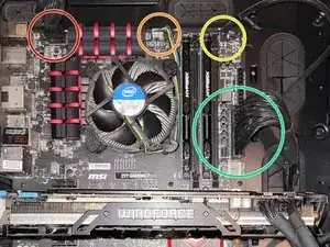 Connecting Cables to the Motherboard