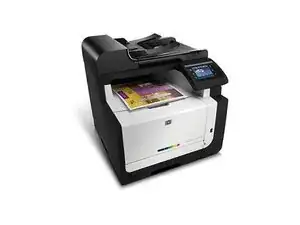 HP LaserJet CM1415fnw Printer