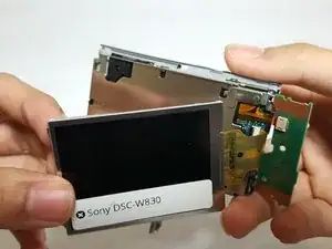 Sony Cyber-Shot DSC-W830 LCD Replacement