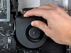 iMac Intel 27" EMC 2390 Optical Drive Fan Replacement