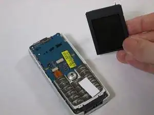 Sony Ericsson QuickShare T630 Screen