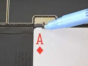 How to Disconnect an iPad Battery with a Playing Card