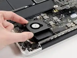 MacBook Pro 13" Retina Display Early 2013 Left Fan Replacement