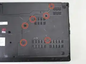 Lenovo G780 Back Panel Replacement