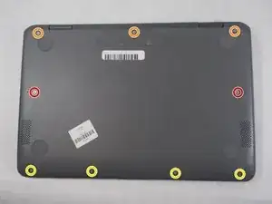 HP Chromebook x360 11-ae010nr Keyboard Replacement