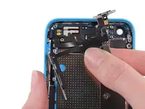 iPhone 5c Audio Control and Power Button Cable Replacement