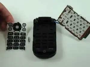 Disassembling KDDI Kyocera A5521K Keyboard