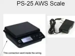 aws ps-25 scale Disassembly