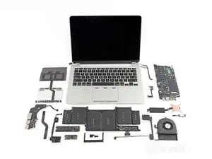 MacBook Pro 13" Retina Display Late 2013 Teardown