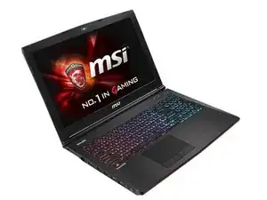 MSI GE62 2QC Apache