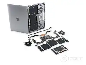 MacBook Pro 13" Touch Bar Teardown