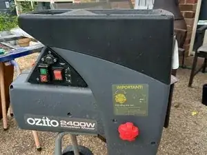 Ozito SSH-2440 Garden Shredder Full Teardown