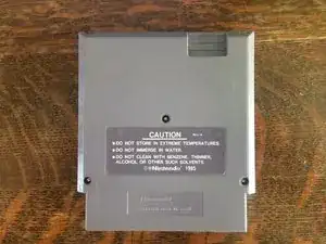 REV-A NES Cartridge Teardown