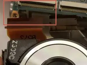 Sony Cybershot DSC-W80 Lens Replacement