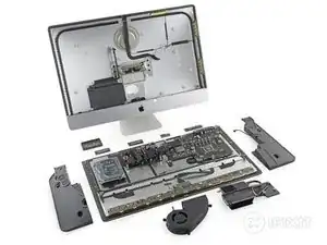 iMac Intel 27" Retina 5K Display Teardown