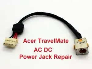 Acer TravelMate P250-M DC Power Jack Repair