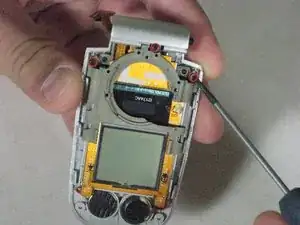 Disassembling Samsung SPH-A760 Screen