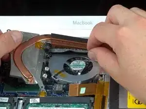 MacBook Core Duo Heat Sink Replacement