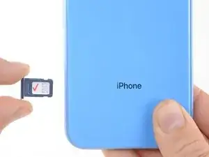 iPhone XR SIM Card Replacement