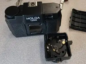 How to Fix an Overextending Holga 120N Camera Shutter