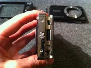 Disassembling Sony Cyber-shot DSC-W230 Separating Camera and Display