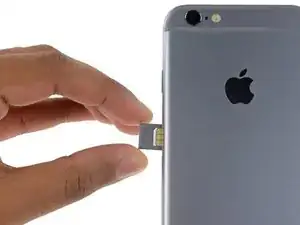 iPhone 6s SIM Tray Replacement