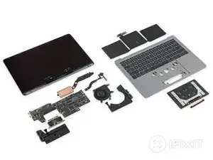 MacBook Pro 13" Function Keys Late 2016 Teardown