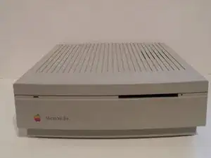 Disassembling Macintosh IIsi Top Case