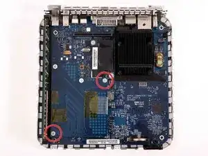 Mac mini (PowerPC) Wireless Interface Board Replacement