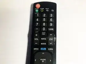 Repair a TV Remote Control Button