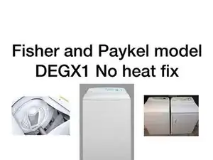 Fisher and Paykel DEGX1 No Heat Fix