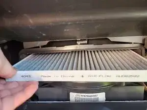 2017 Chevrolet Traverse Cabin Air Filter Replacement